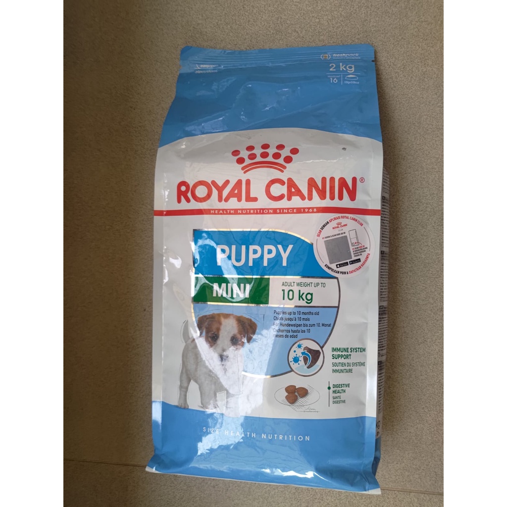 Royal Canin Mini Puppy Dog Food Freshpack 2kg