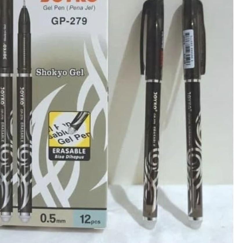 

Update! LUSIN PULPEN / PEN GEL JOYKO SHOKYO ERASABLE GP 279 TINTA BISA DIHAPUS 이