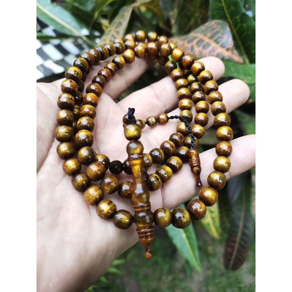 Produk TASBIH AKAR BAHAR TALI ARUS SERAT EMAS UKURAN 6MM TASBIH TALI ARUS ASLI TASBIH AKAR BAHAR LAU
