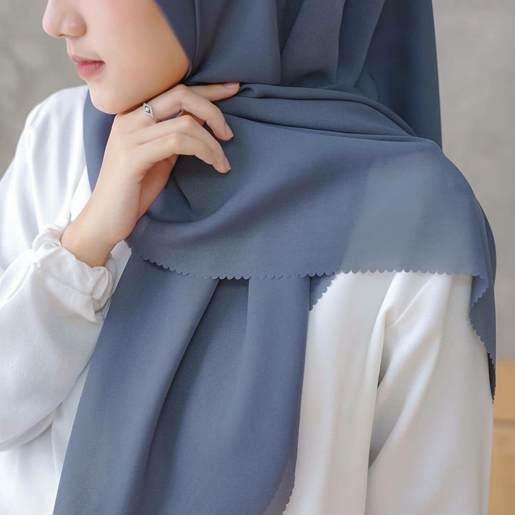 Jual (Murah)Hijab/Segiempat Laser Cut Double Hycon Bella Square
