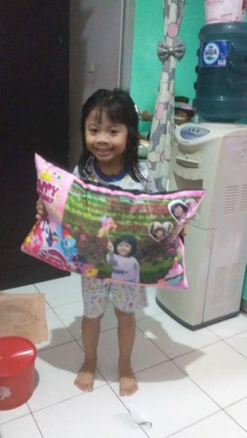 (pre Order) Bantal Foto Ukuran 40x60
