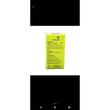 vitamin c 50 mg IPI tab 50's