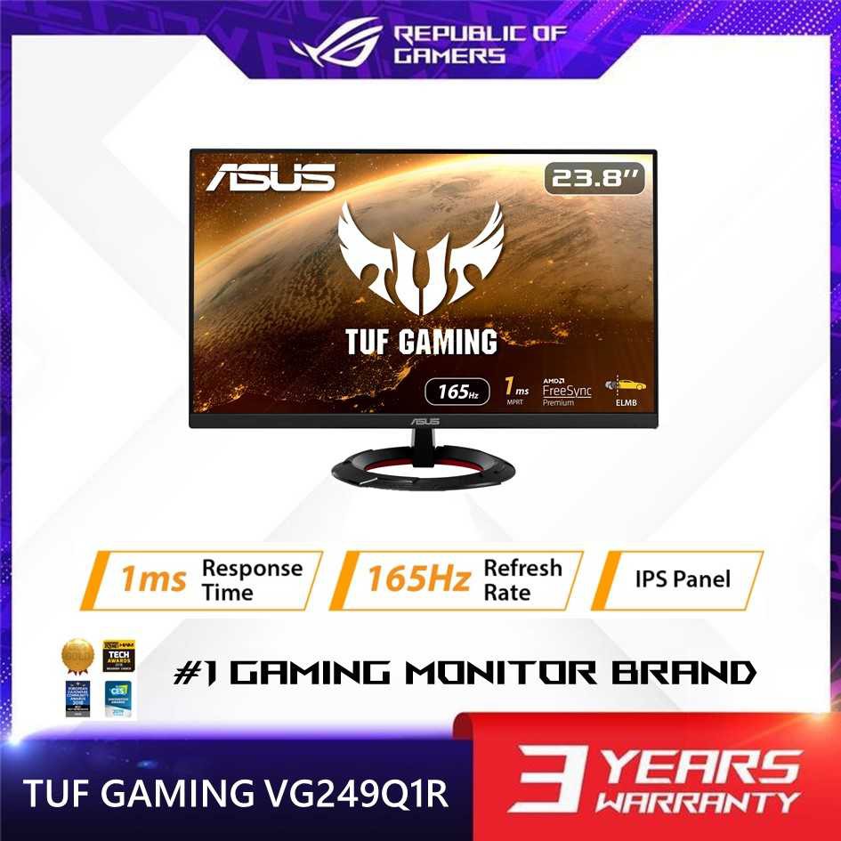 LED Asus TUF Gaming VG249Q1R 24&quot; IPS 165Hz 1ms Freesync Gaming Monitor