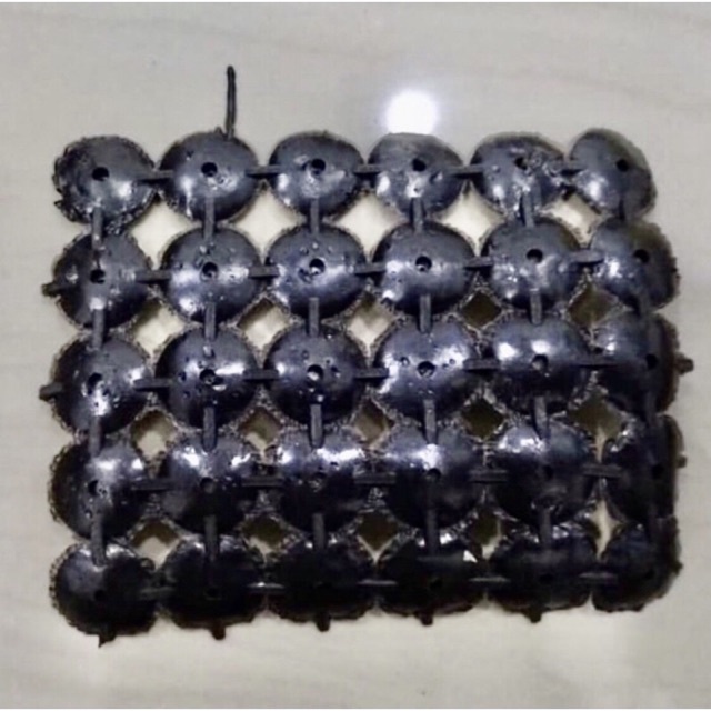 KARET paku seng HITAM harga 30pcs (1papan) karet anti bocor anti karat spandek karet lapis seng KARE