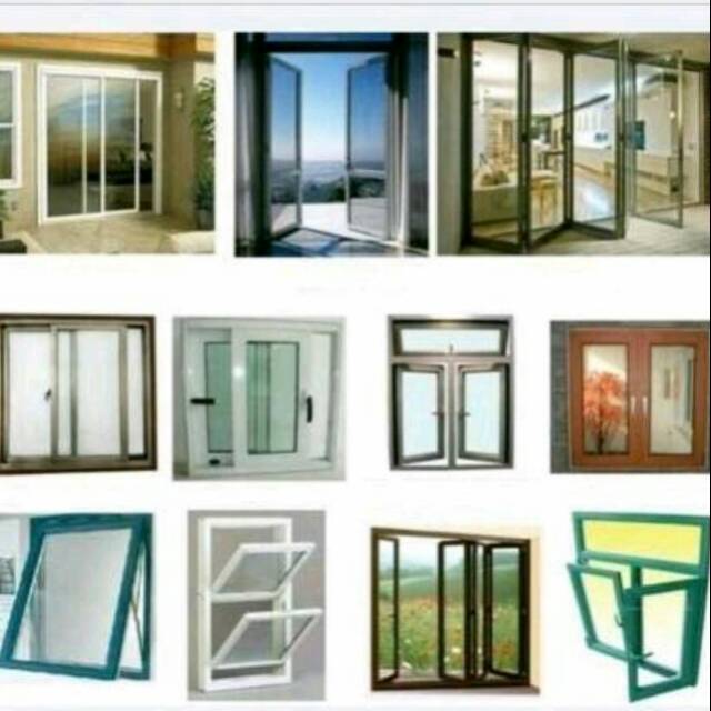 Kusen Aluminium Pintu Jendela Aluminium Shopee Indonesia