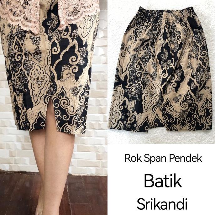 Rok Span Pendek Batik Srikandi
