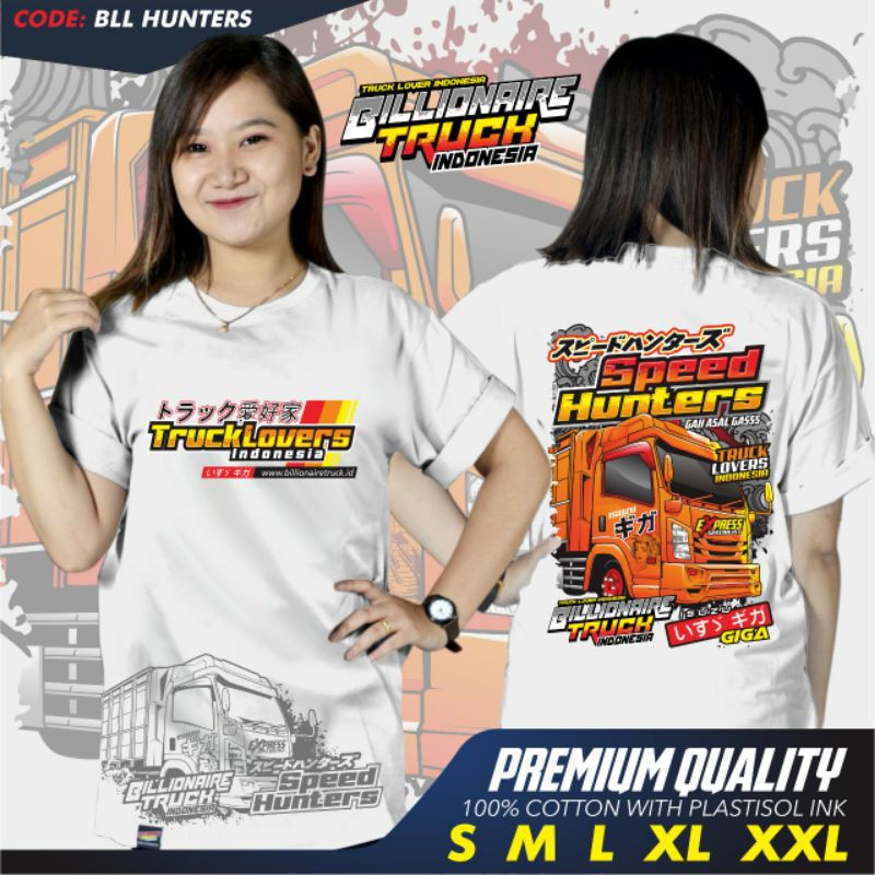 Baju Truck Speed Hunters original Billionaire Truck Indonesia