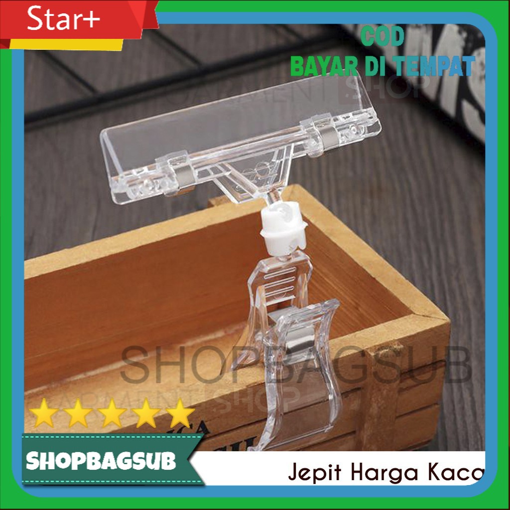 

Jepit Harga Obral untuk Penjepit Label Papan Price Tag Hanger Transparan