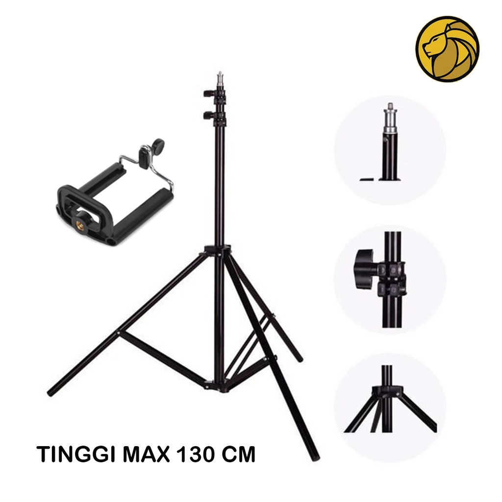 Tripod Kamera Besi 130 cm Metal Original