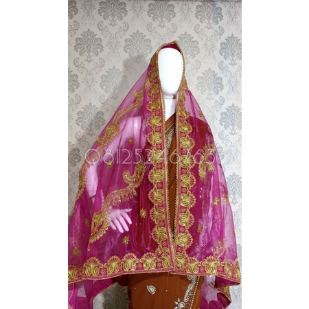 Selendang india ori / dupatta india / selendang pengantin indial-7
