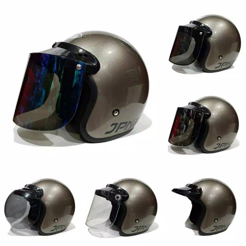 Helm bogo jpn granito glos flat visor
