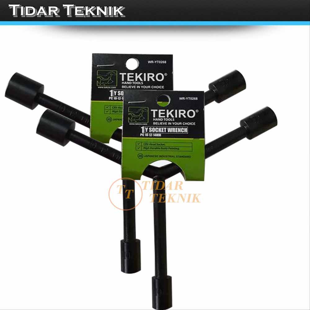 KUNCI SOK Y TEKIRO 10 - 12 - 14 Y SOCKET WRENCH TEKIRO 10 - 12 - 14