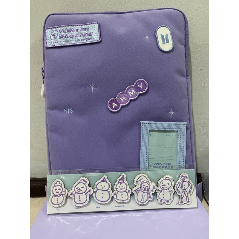 BTS Pouch+Wappen Winter Package