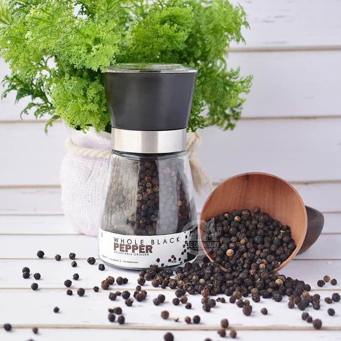 

Promo House Of Organix Black Pepper Grinder 60 Gr Garansi