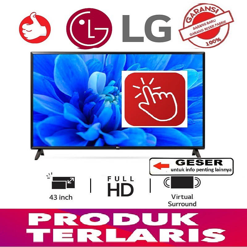 LG LED TV 43LM5500 43 Inch FHD - Hitam - DIGITAL TV - RESMI LG