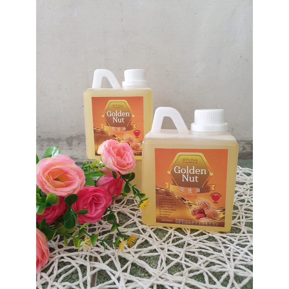 

Minyak Kacang Kue Bulan Moon Cake Golden Nut Oil 1 liter