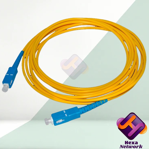 Patch Cord Fiber Optic SC-SC Single Mode Simplex 5 Meter