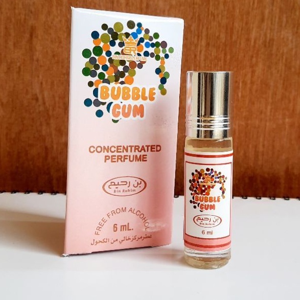 Parfum BUBBLE GUM Minyak Wangi Roll On Kemasan 6ml