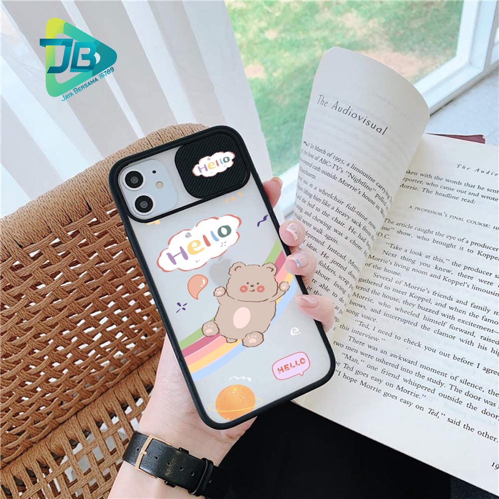 SOFTCASE SLIDE KAMERA MIESEYO OPPO VIVO SAMSUNG XIAOMI REALME IPHONE ALL TYPE JB4959