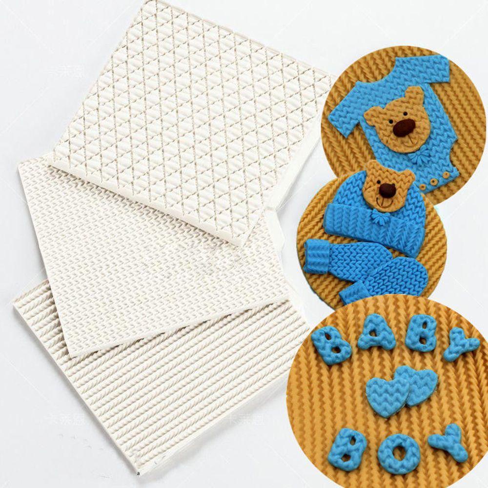 Cetakan Rajut DIY Untuk Membuat Kue
