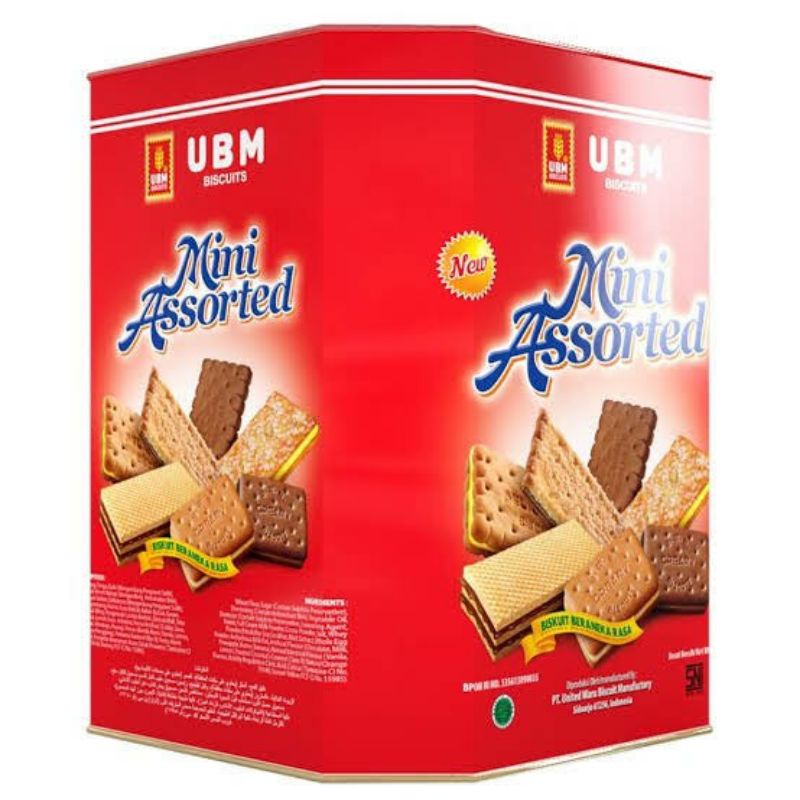 

UBM Biscuits Mini Assorted 830g