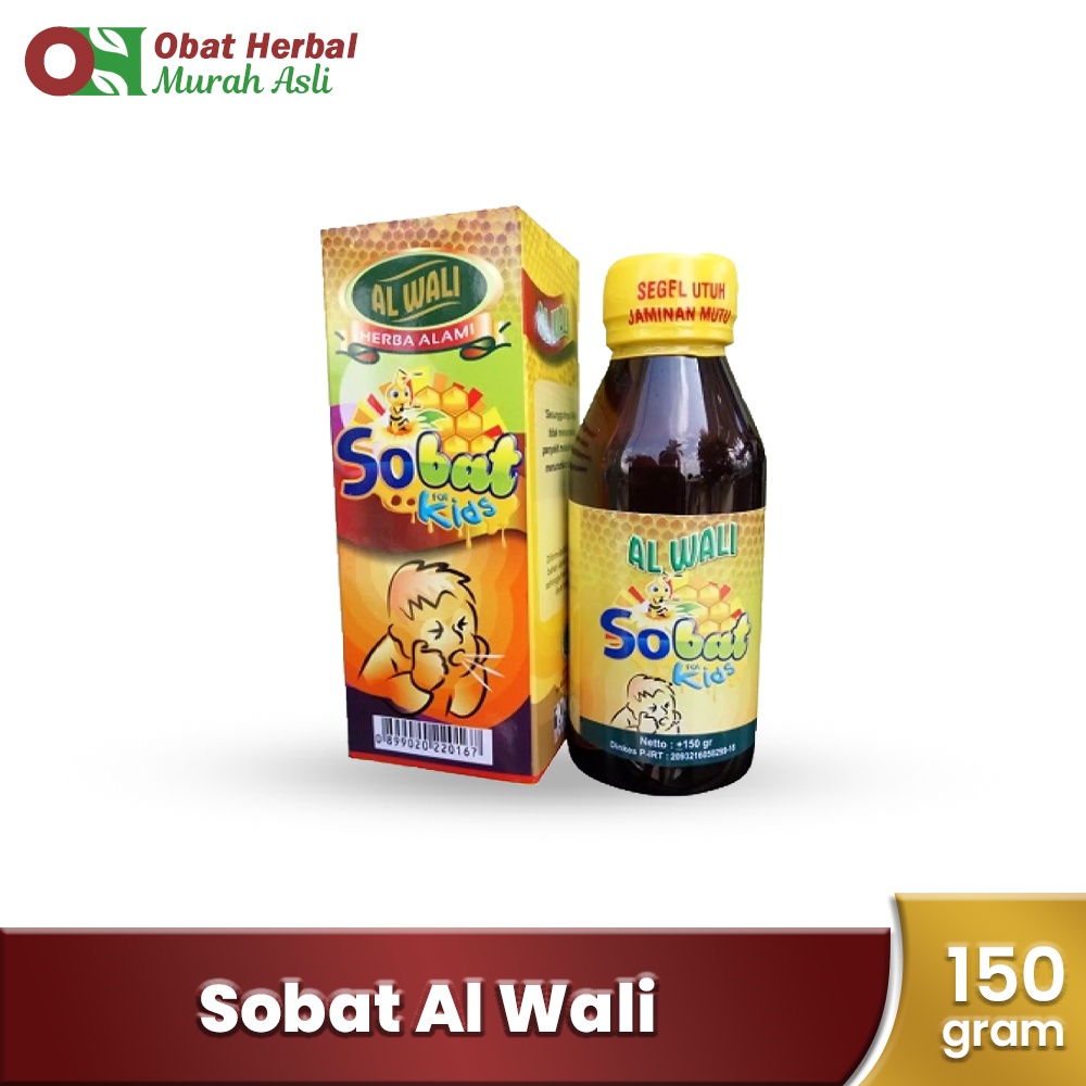 Obat Herbal Batuk Anak SOBAT KIDS Al Wali - 150gram