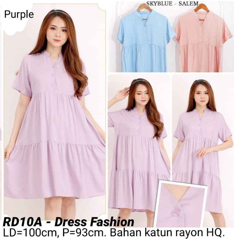 DRESS AERI CASUAL TERUSAN KERJA KANTOR WANITA  BAJU FASHION CEWEK CANTIK  BUSUI MURAH