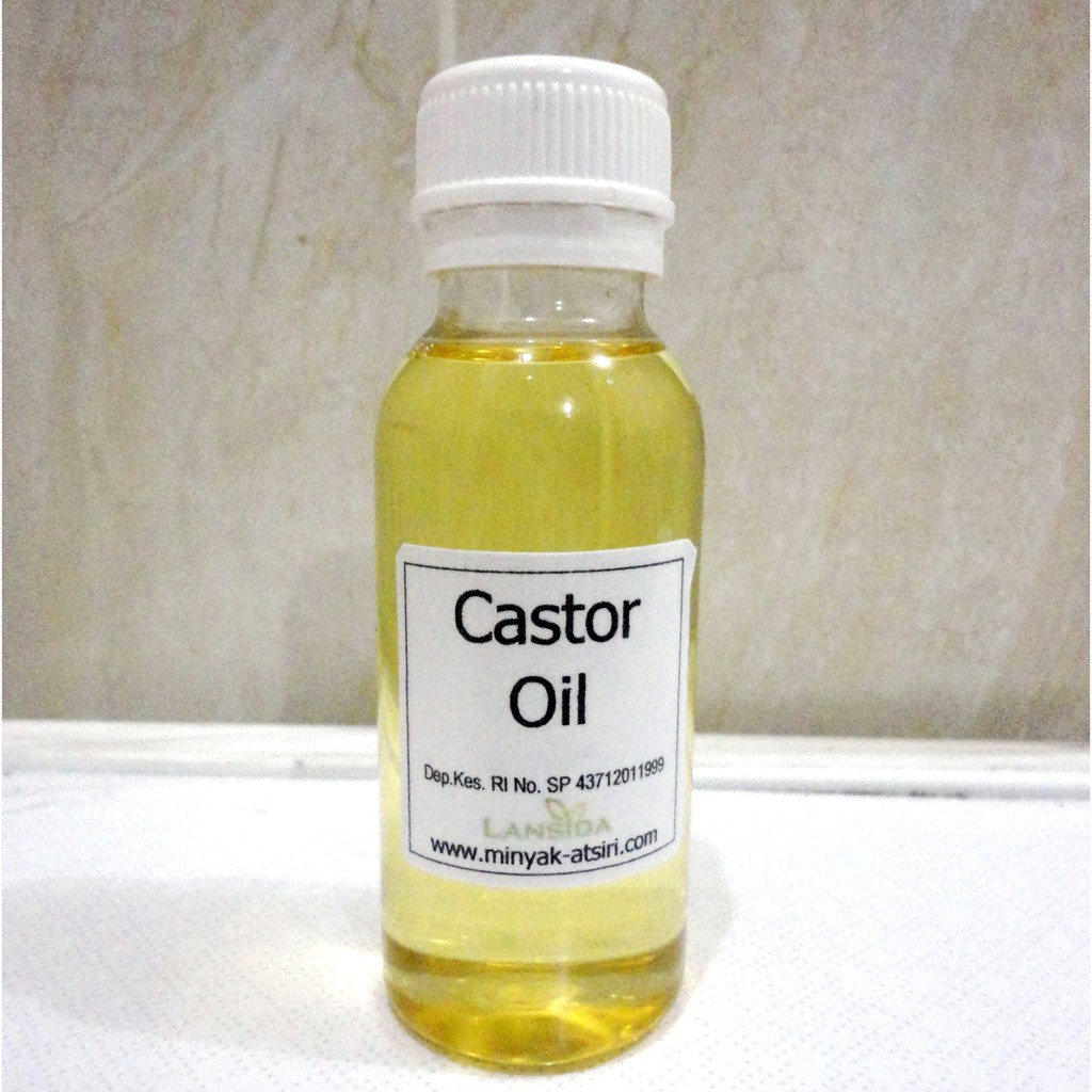 Castor Oil 1 L Minyak Biji Jarak Murni Cold Pressed Perawatan Rambut dan Kulit Hexane Free