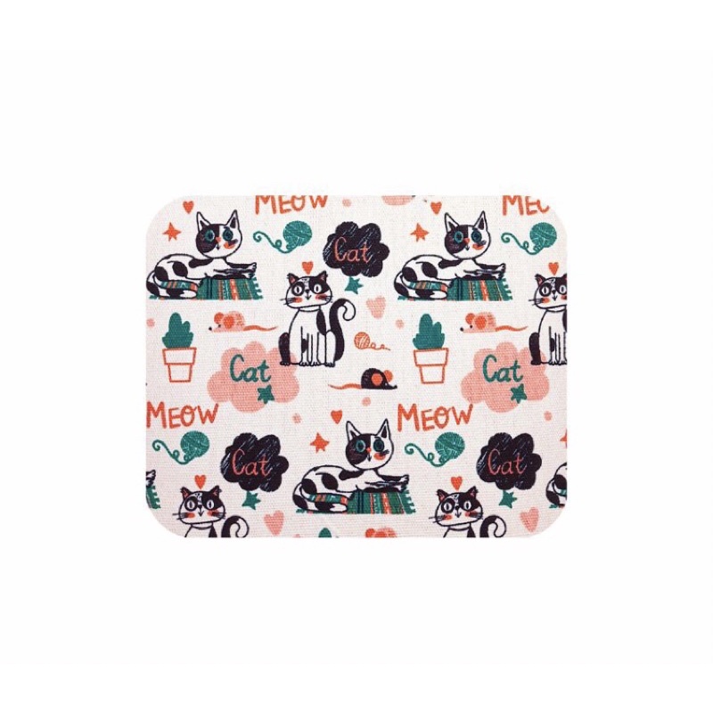 Pattern Alas Mouse Pad Motif [22x18cm]