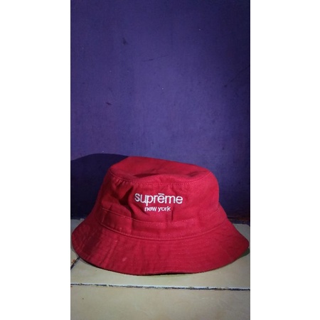 Topi Buckethat SUPREME Second Original