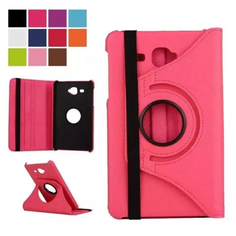Samsung Tab A6 7 inchi 2016 SM - T285 T280 Rotary Flip Case Cover Casing Putar Rotate Case