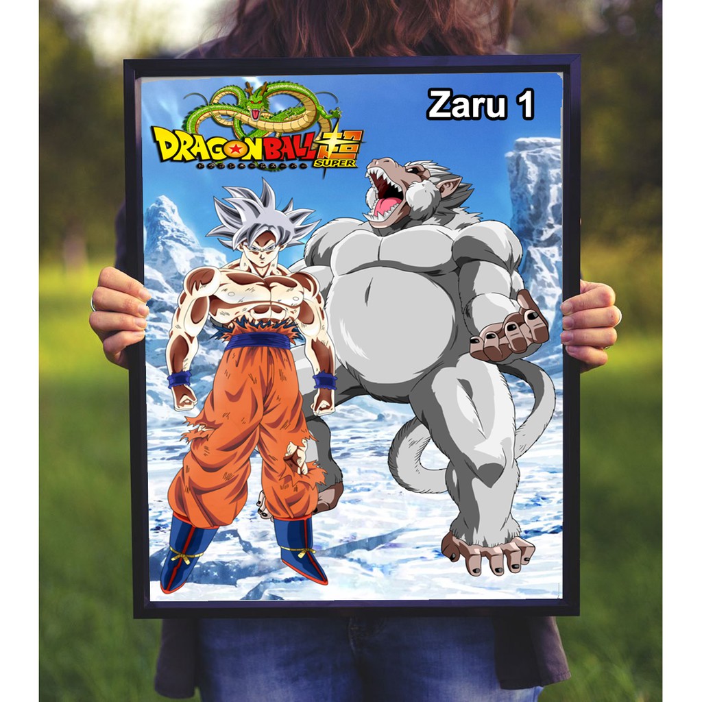 Poster Monyet Besar Dragon Ball Oozaru Goku Great Ape