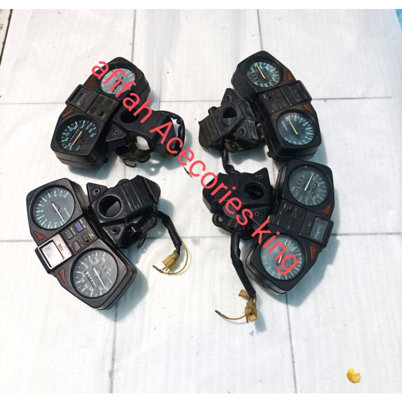 spido speedo spidometer speedometer rx king master tahun 1995 2001 ori original bekas lengkap kover 