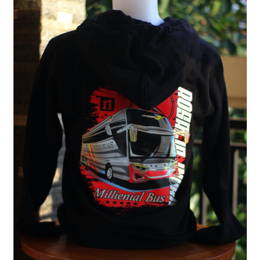 Jaket Hoodie Jumper Resleting bismania Rosalia Indah