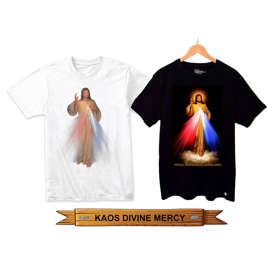 KAOS YESUS / KAOS ROHANI HATI KUDUS YESUS KERAHIMAN ILAHI DIVINE MERCY KRISTEN KATOLIK