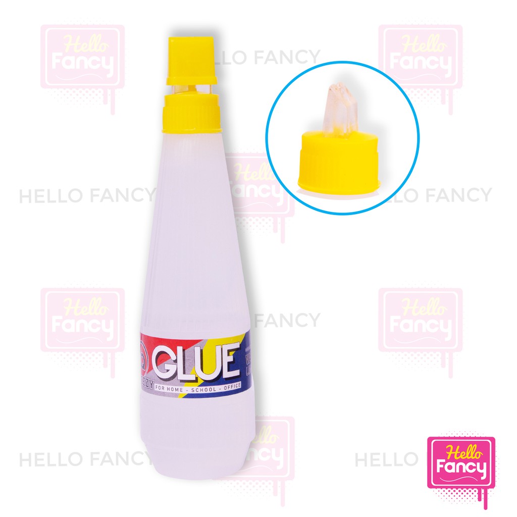 

Flat Plastic Applicator Liquid Glue 75ml Lem Kertas Cair LC-SQ05