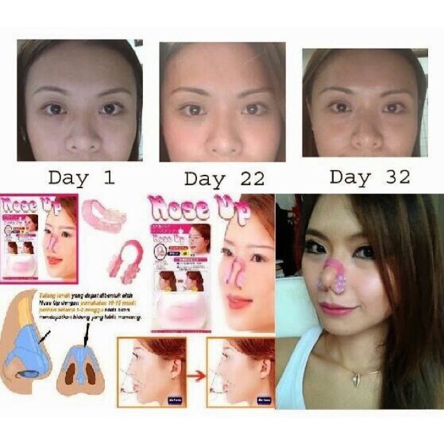 `ღ´ PHINKL `ღ´ Alat pemancung hidung Nose Up Cliper mancung tanpa operasi beauty tools kecantikan