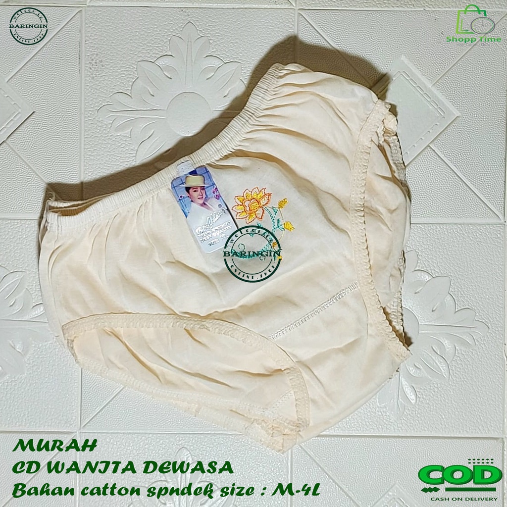 Murah Celana Dalam Wanita ISI 12 PCS -CD wanita polos harga grosiran