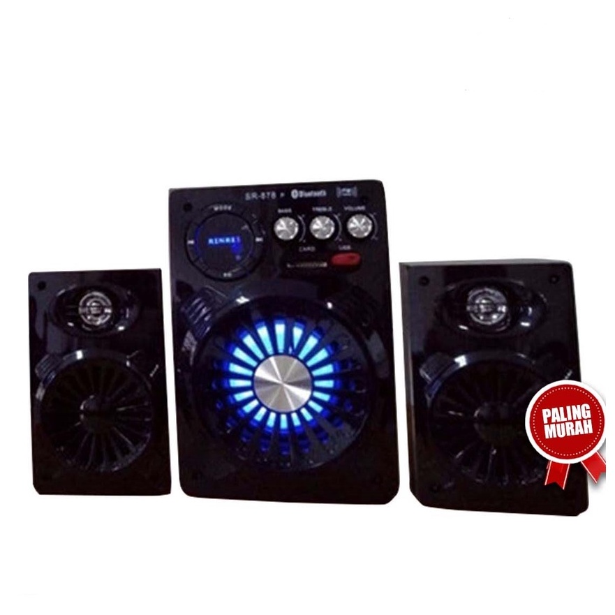 Speaker Multimedia RINREI SR-878P 55w RMS / Bluetooth / Super Bass