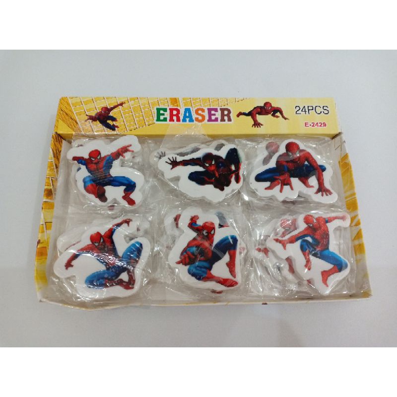 

penghapus karakter spiderman