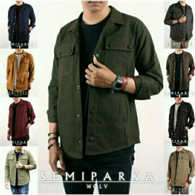 Jaket Semi Parka 2 Saku XXL