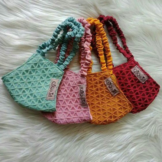 FILLYS : Masker Waffle Ori QIQO.ID Headloop dan Earloop