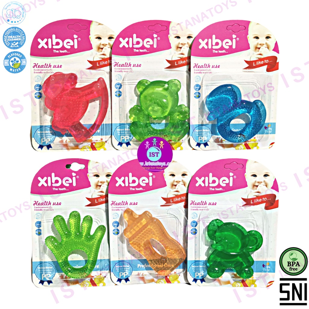 MWN Mainan Gigitan bayi Water Teether Xibei BPA FREE No.79001
