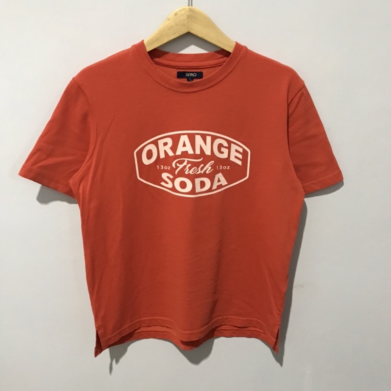 kaos wanita Spao x Orange Fresh Soda