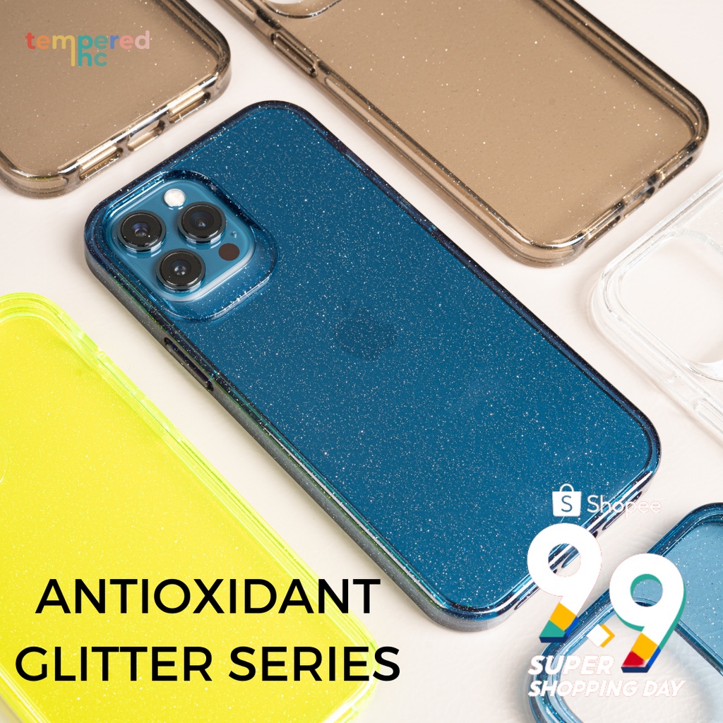 NEW !! ANTIOXIDANT Glitter Series Case Iphone ( Iphone 11-12promax READY )