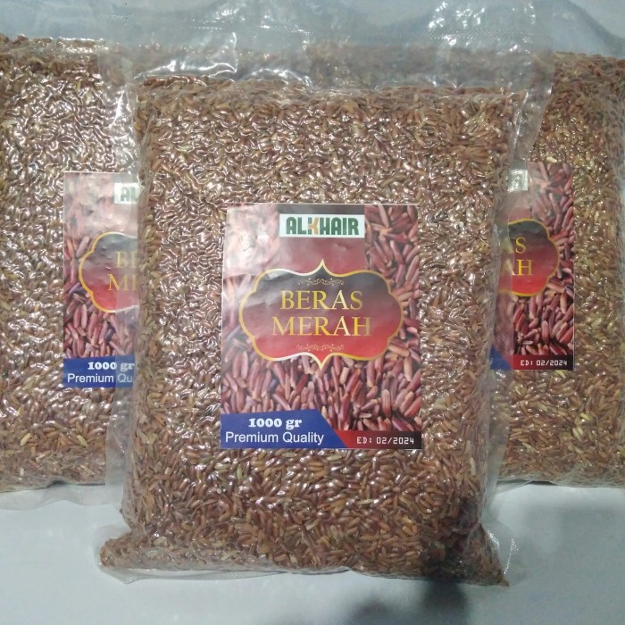 

Beras merah 1kg vacum