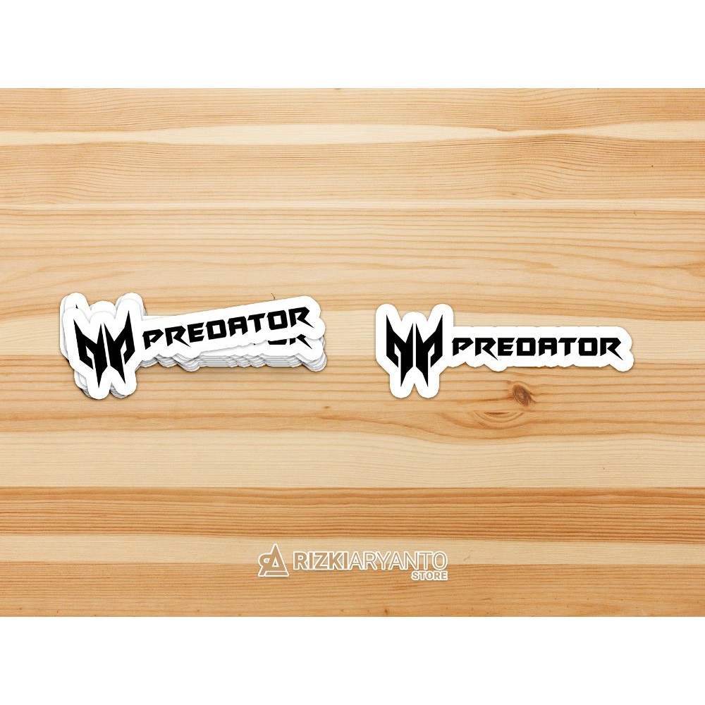 Sticker - Stiker Logo Acer Predator untuk PC Laptop HP dll