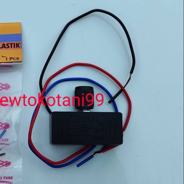 Potensio regulator sprayer tangki semprot elektrik