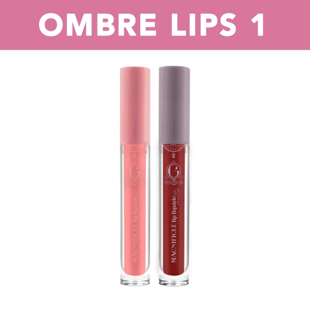 Madame Gie Magnifique Lip Liquide Matte Classic Series - Lip Cream 413&414