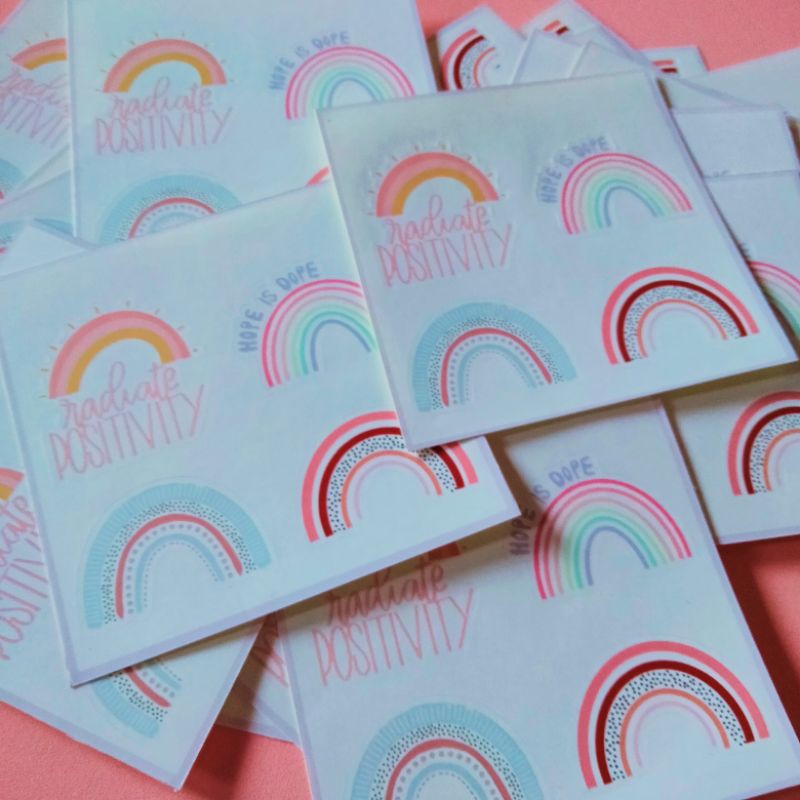 

Sticker Rainbow Aestetic Cutes